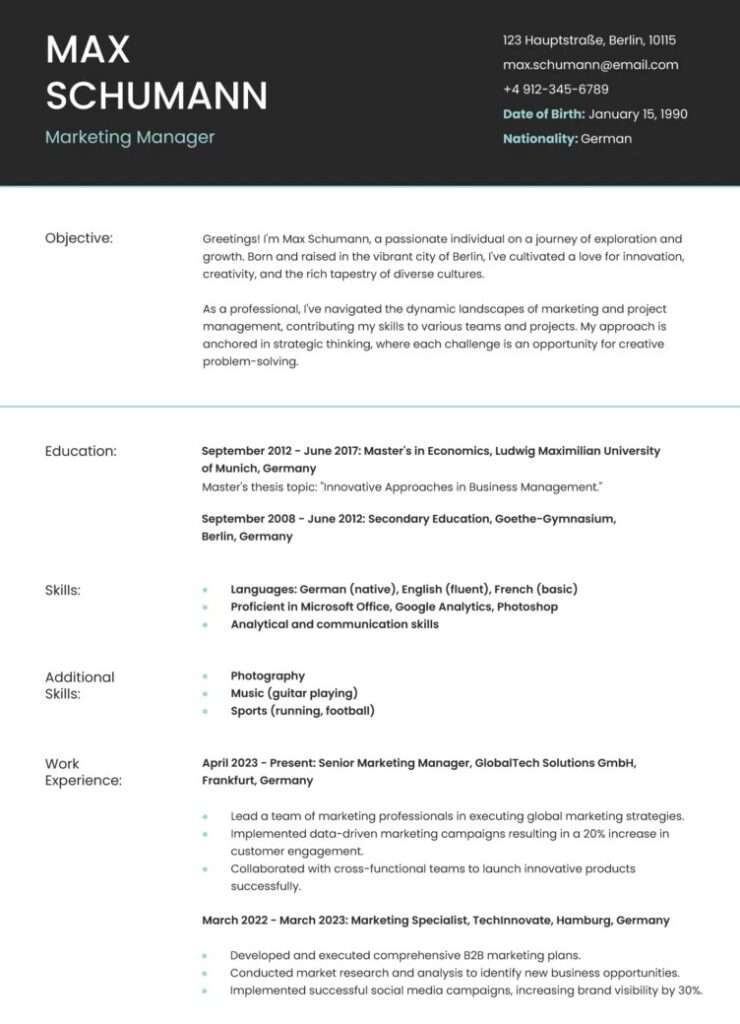 free-resume-templates